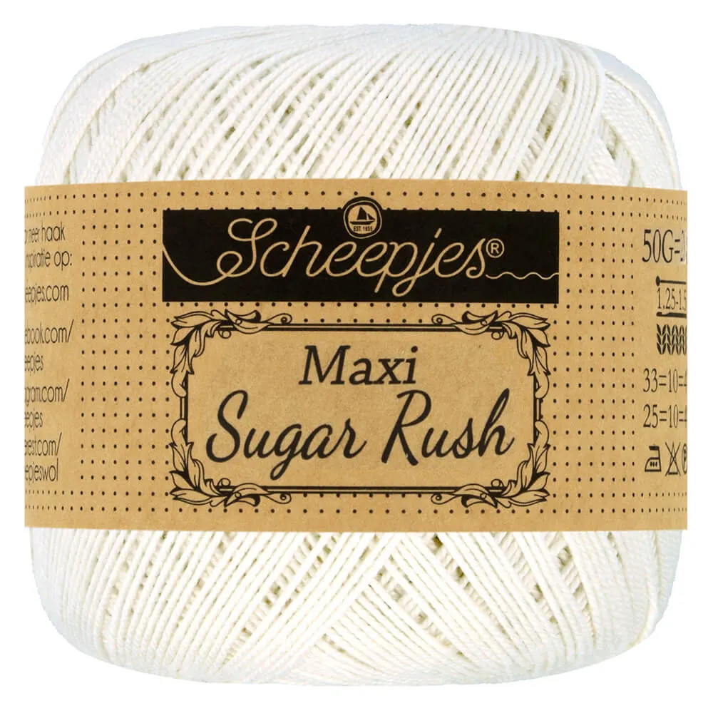 Fil dentelle Scheepjes Maxi Sugar Rush