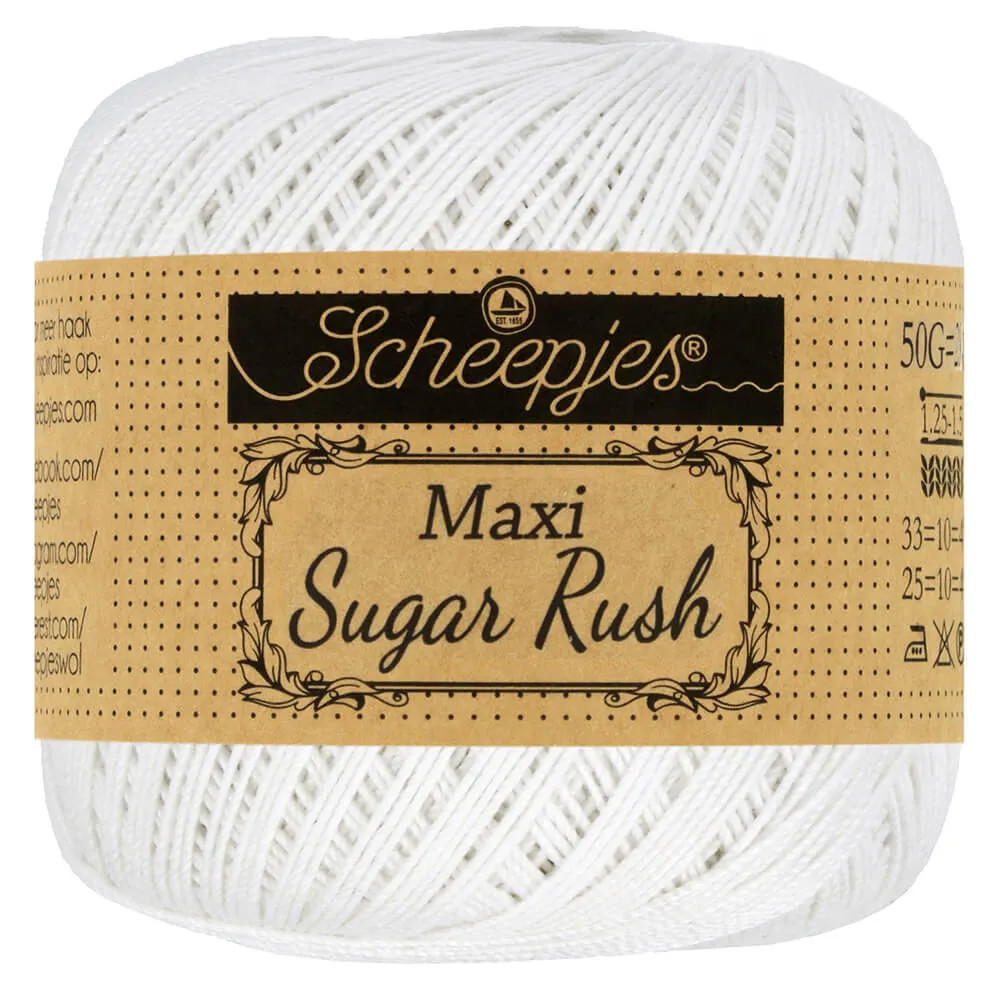 Fil dentelle Scheepjes Maxi Sugar Rush