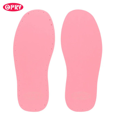 Semelles roses pour chaussons Opry
