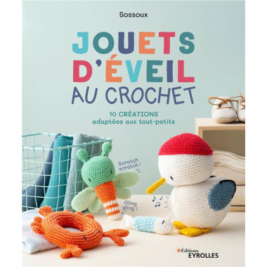 Jouets d'éveil au crochet : 10 créations adaptées aux tout-petits