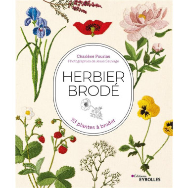 Herbier brodé : 33 plantes à broder