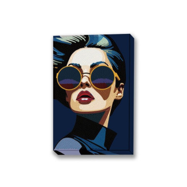 Kit Diamond painting Dotz Decor Portrait Diamond Dotz