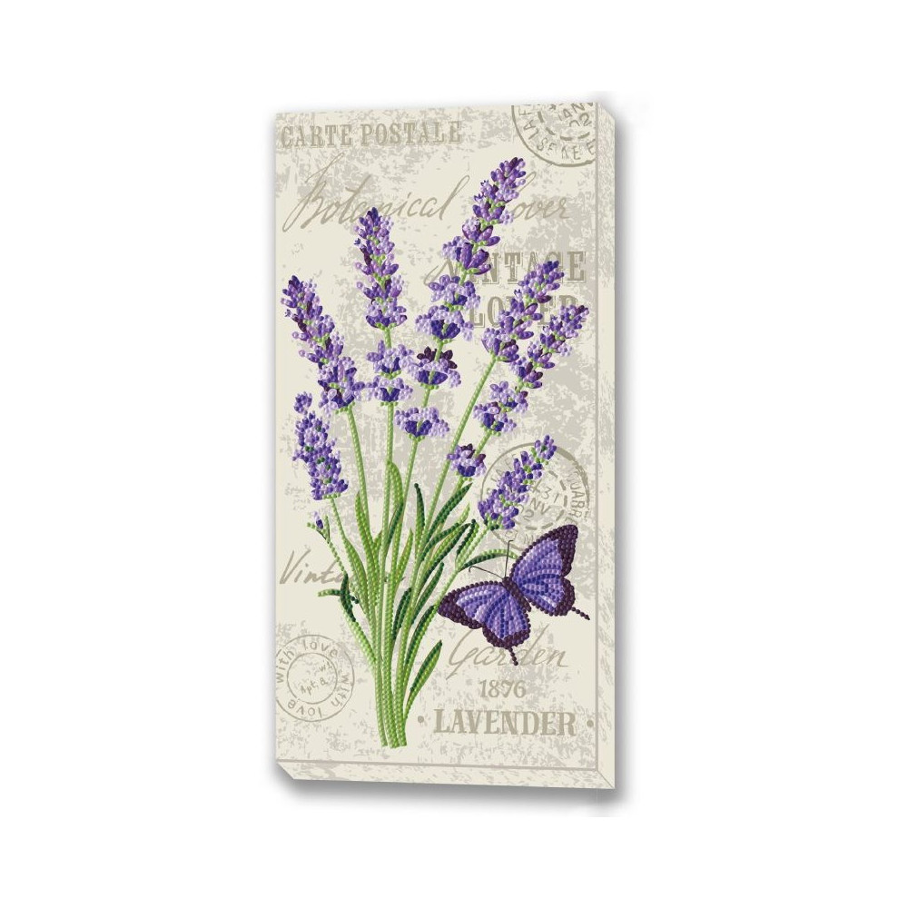 Kit Diamond painting Dotz Decor Lavande française Diamond Dotz