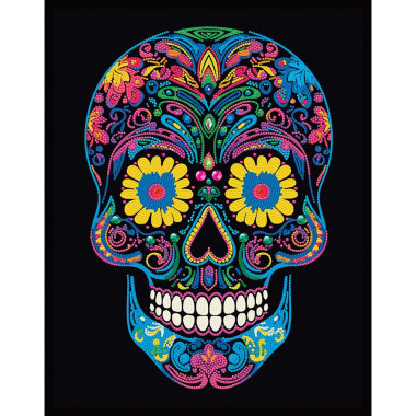 Kit Diamond painting Sugar Skull Collection Neon Diamond Dotz