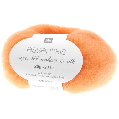 Fil doux et léger Rico Design Essentials Super Kid Mohair Loves Silk