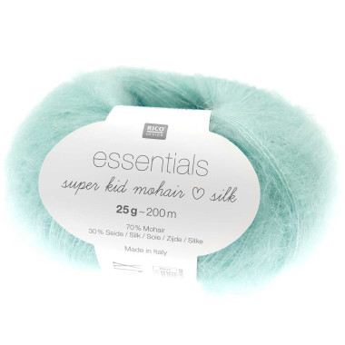 Fil doux et léger Rico Design Essentials Super Kid Mohair Loves Silk