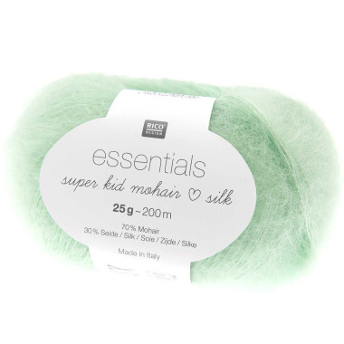 Fil doux et léger Rico Design Essentials Super Kid Mohair Loves Silk