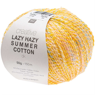 Fil torsadé Rico Design Creative Lazy Hazy Summer Cotton DK