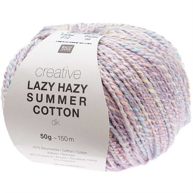 Fil torsadé Rico Design Creative Lazy Hazy Summer Cotton DK