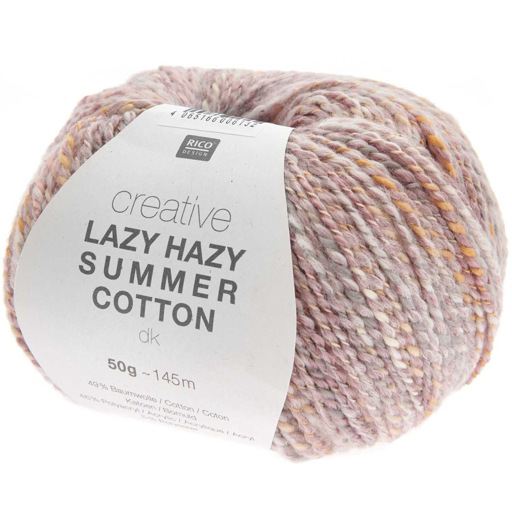 Fil torsadé Rico Design Creative Lazy Hazy Summer Cotton DK