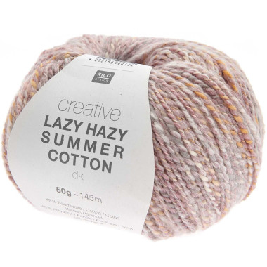 Fil torsadé Rico Design Creative Lazy Hazy Summer Cotton DK