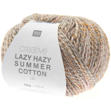 Fil torsadé Rico Design Creative Lazy Hazy Summer Cotton DK