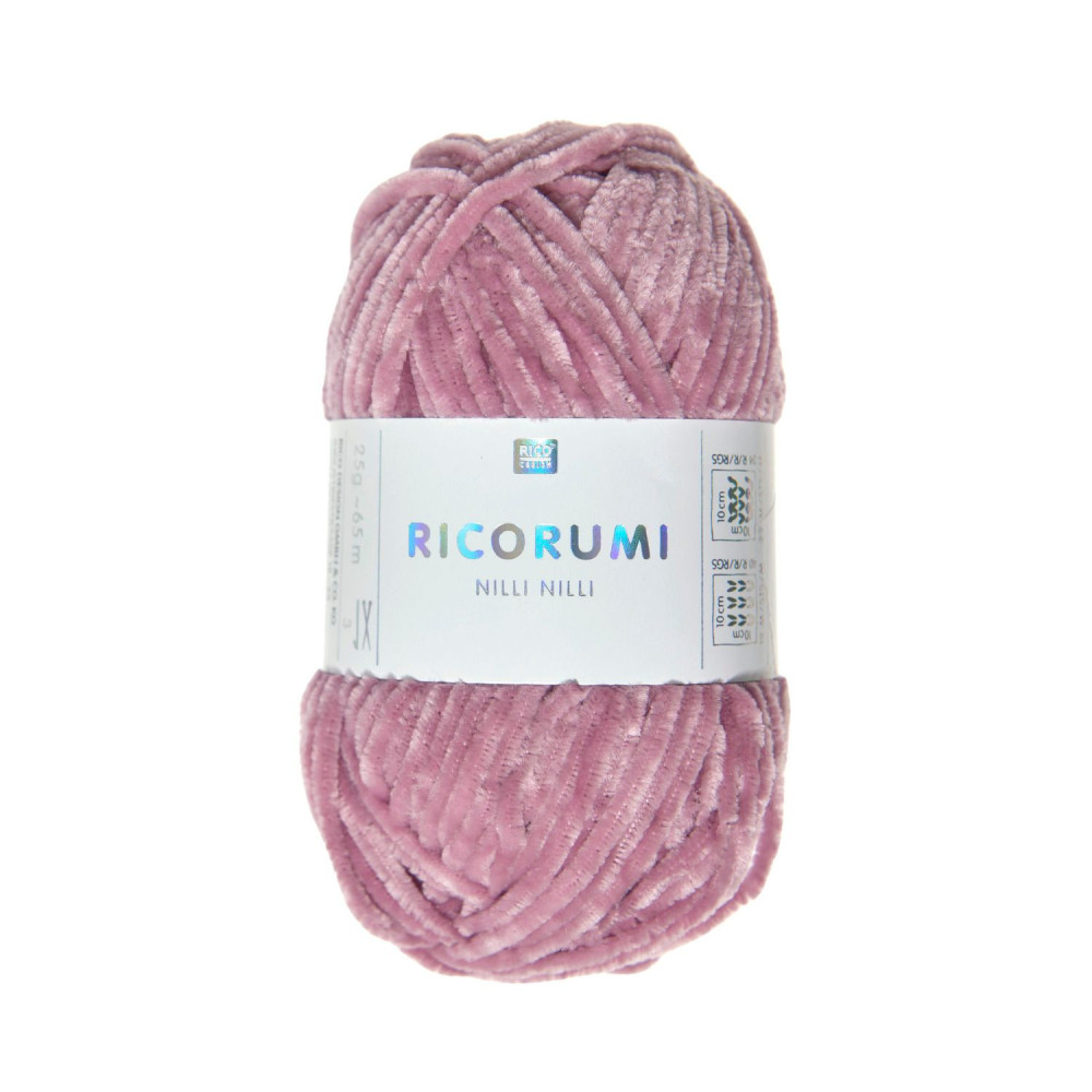 Fil chenille Rico Design Ricorumi Nilli Nilli