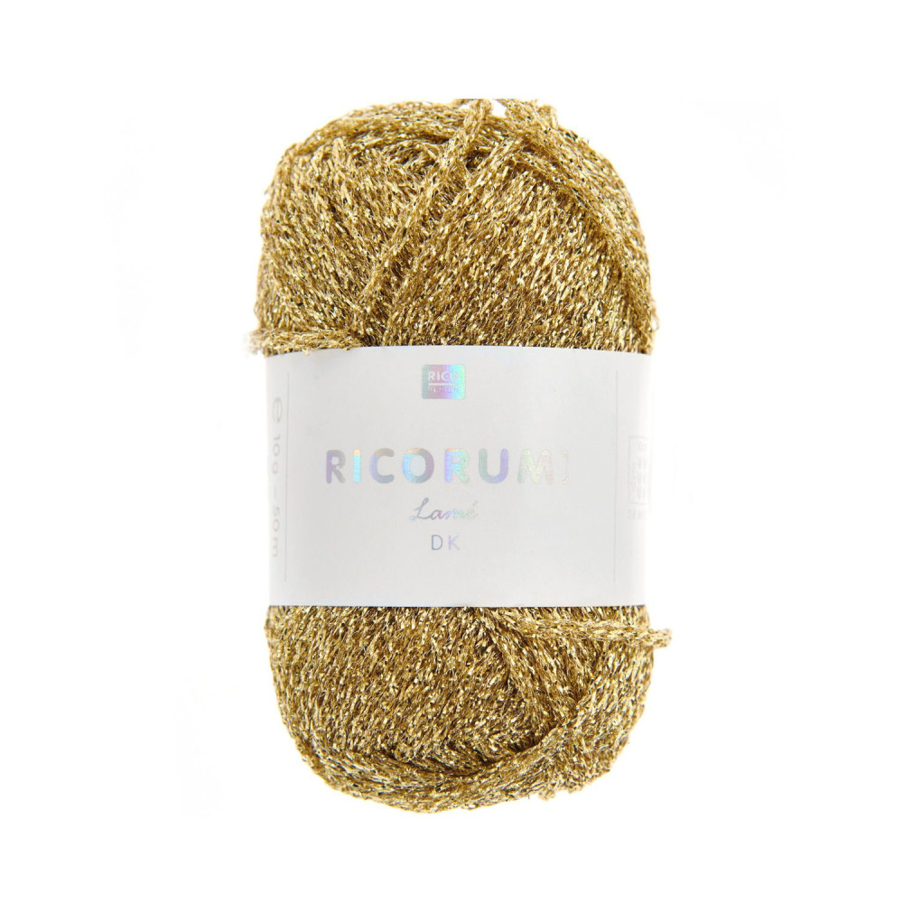Fil brillant Rico Design Creative Ricorumi Lamé DK