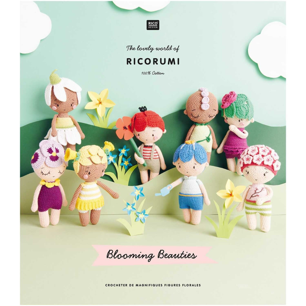 Livre Rico Design Ricorumi Blooming Beauties