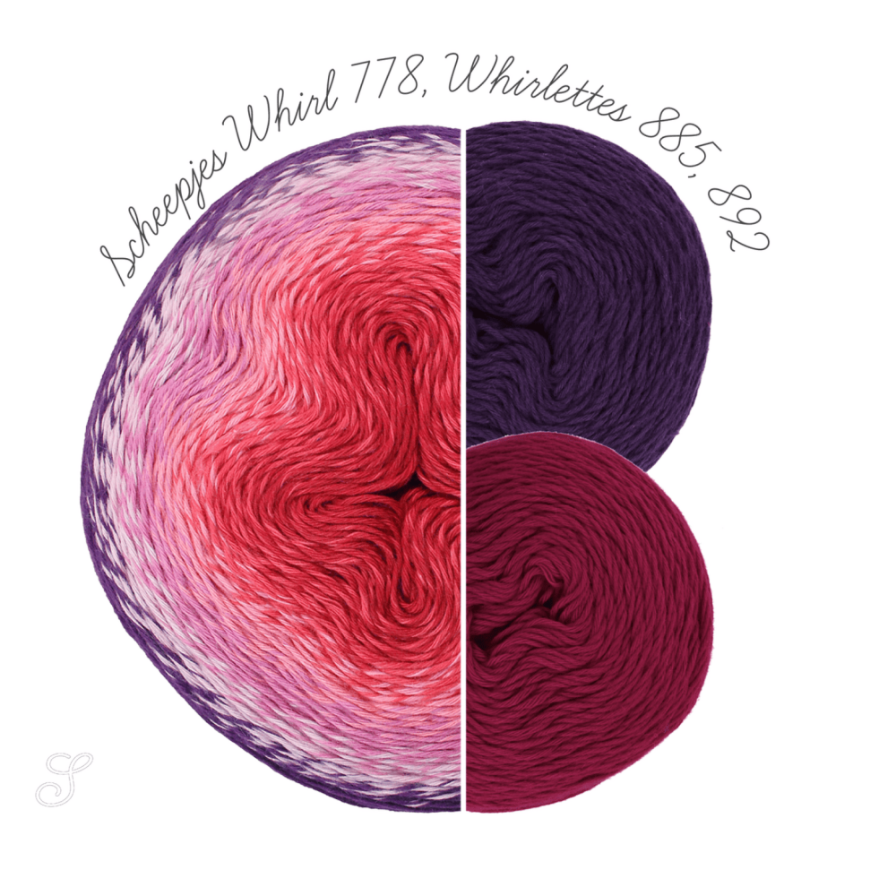 Cake 60% coton 40% acrylique Scheepjes Whirlette