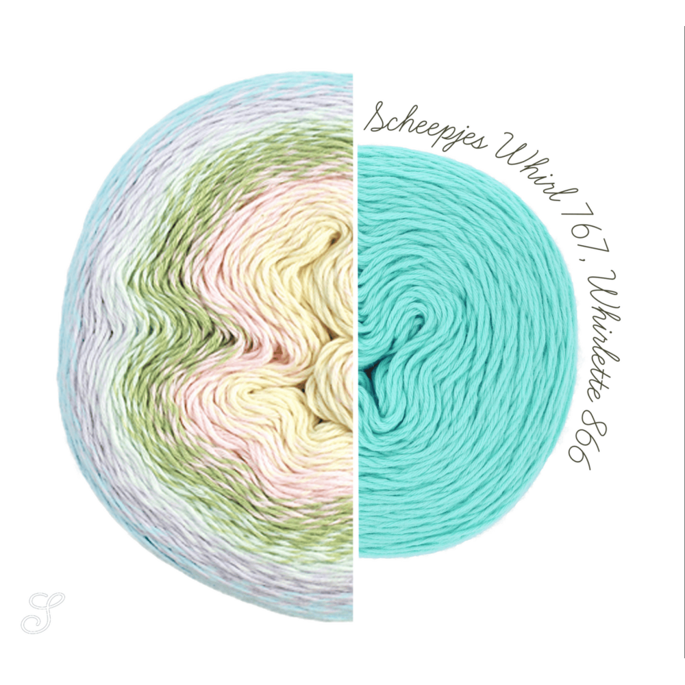Cake 60% coton 40% acrylique Scheepjes Whirlette