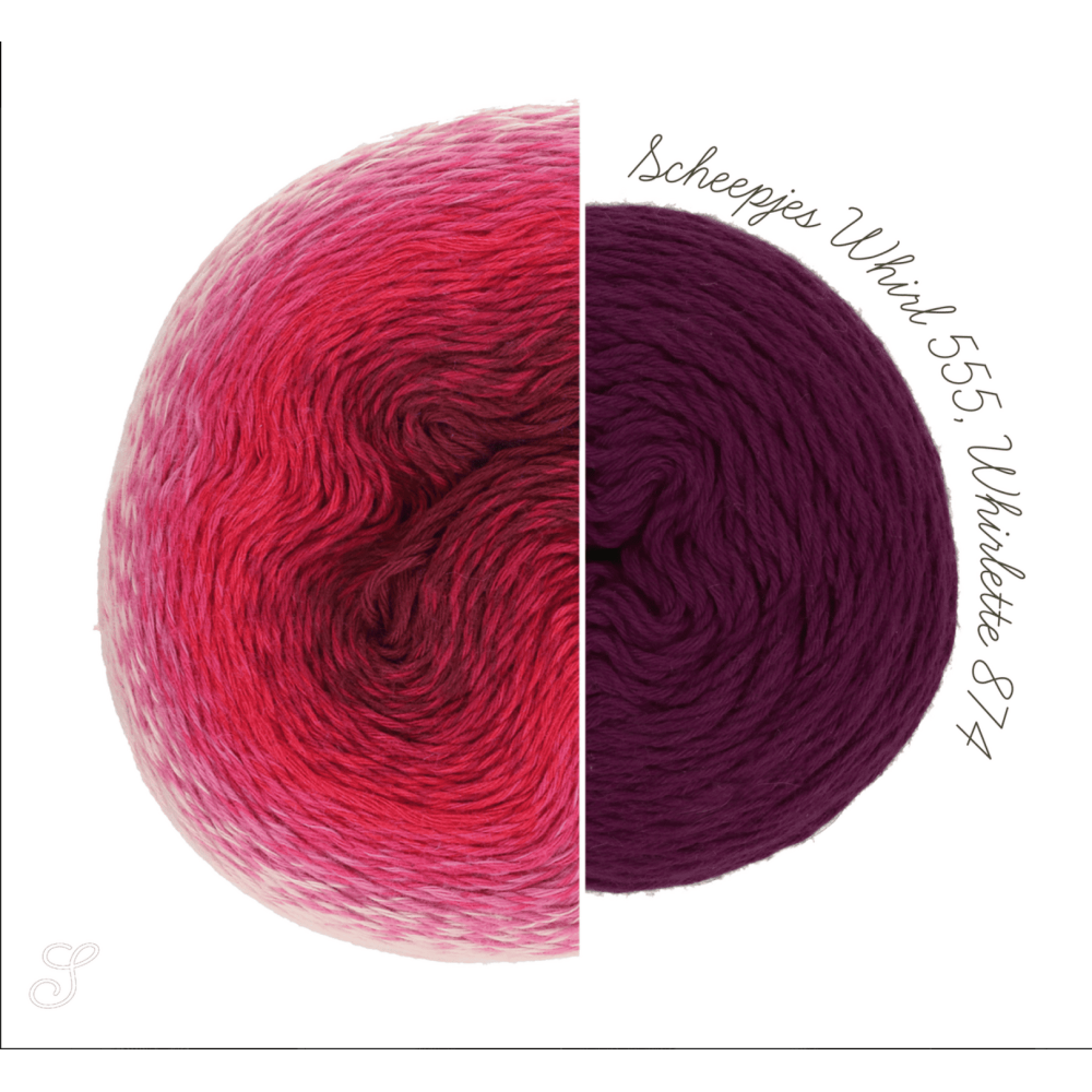 Cake 60% coton 40% acrylique Scheepjes Whirlette