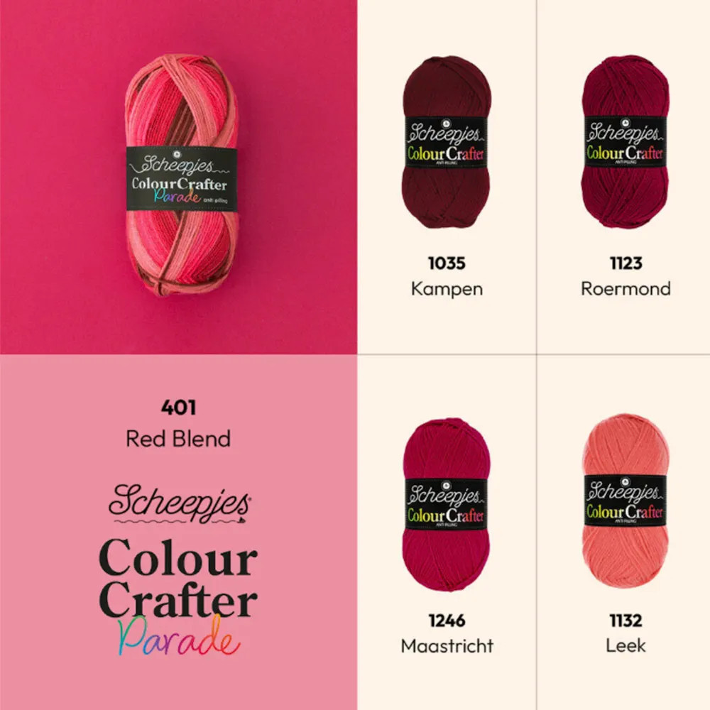 Fil anti-boulochage Scheepjes Colour Crafter Parade