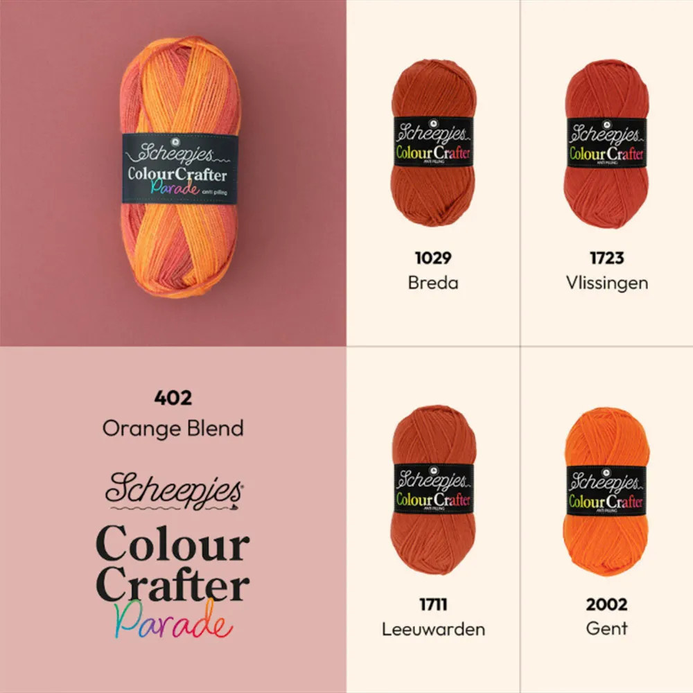 Fil anti-boulochage Scheepjes Colour Crafter Parade