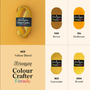 Fil anti-boulochage Scheepjes Colour Crafter Parade