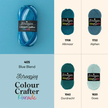 Fil anti-boulochage Scheepjes Colour Crafter Parade