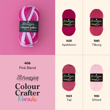 Fil anti-boulochage Scheepjes Colour Crafter Parade