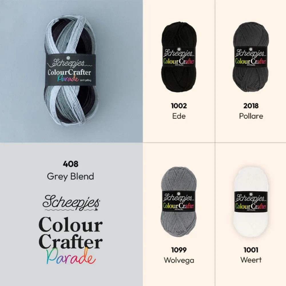 Fil anti-boulochage Scheepjes Colour Crafter Parade