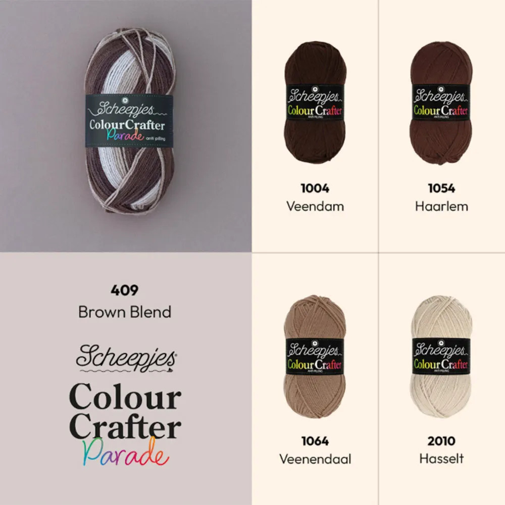 Fil anti-boulochage Scheepjes Colour Crafter Parade