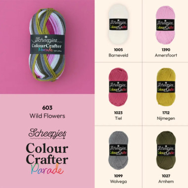 Fil anti-boulochage Scheepjes Colour Crafter Parade