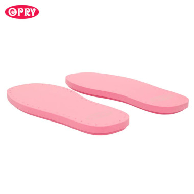 Semelles roses pour chaussons Opry