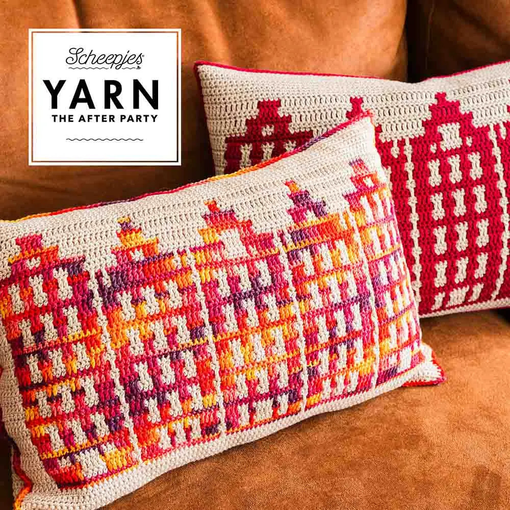 Livre YARN - The After Party n°58 Chroma Canal Houses Cushion