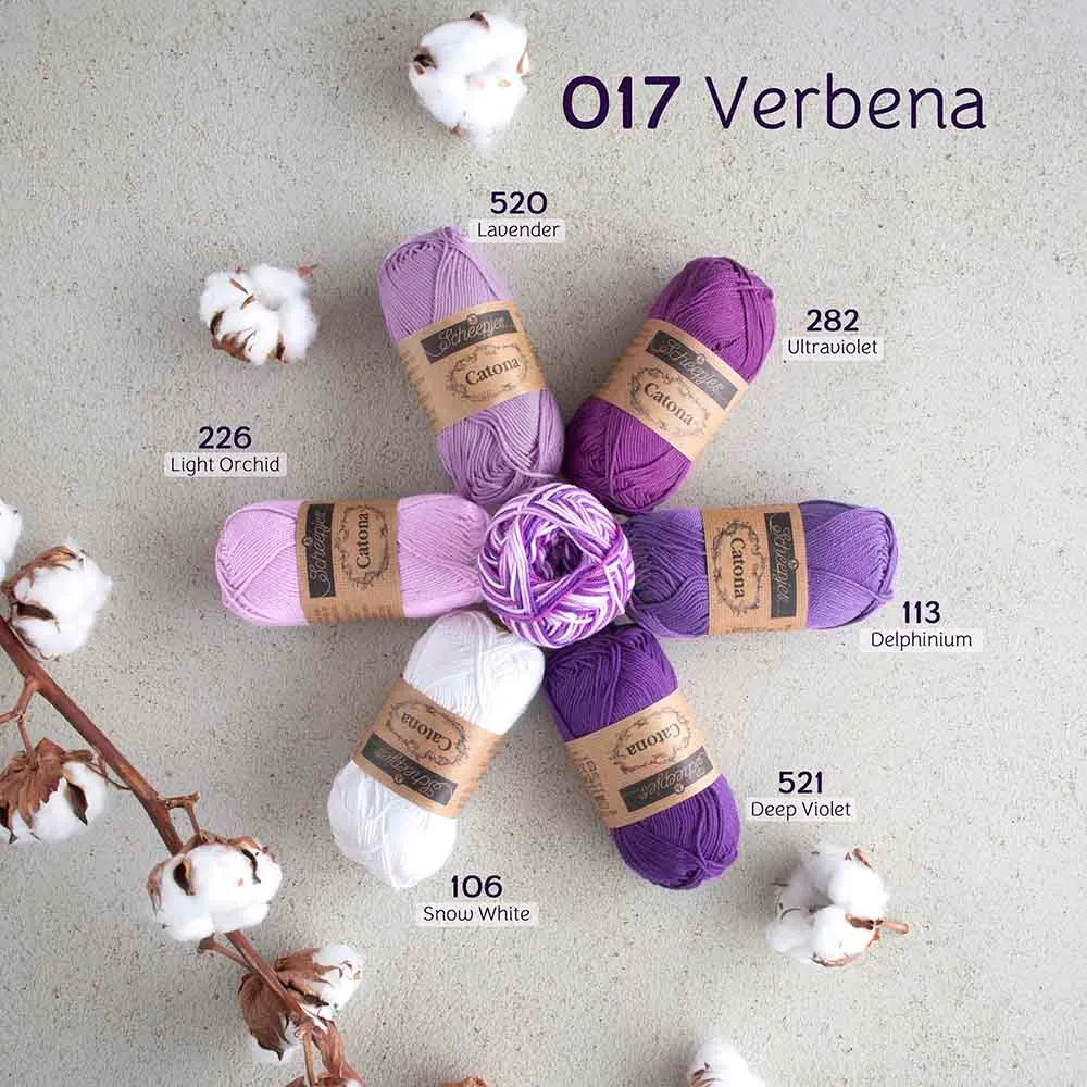 Fil 100% coton mercerisé Scheepjes Catona Chroma