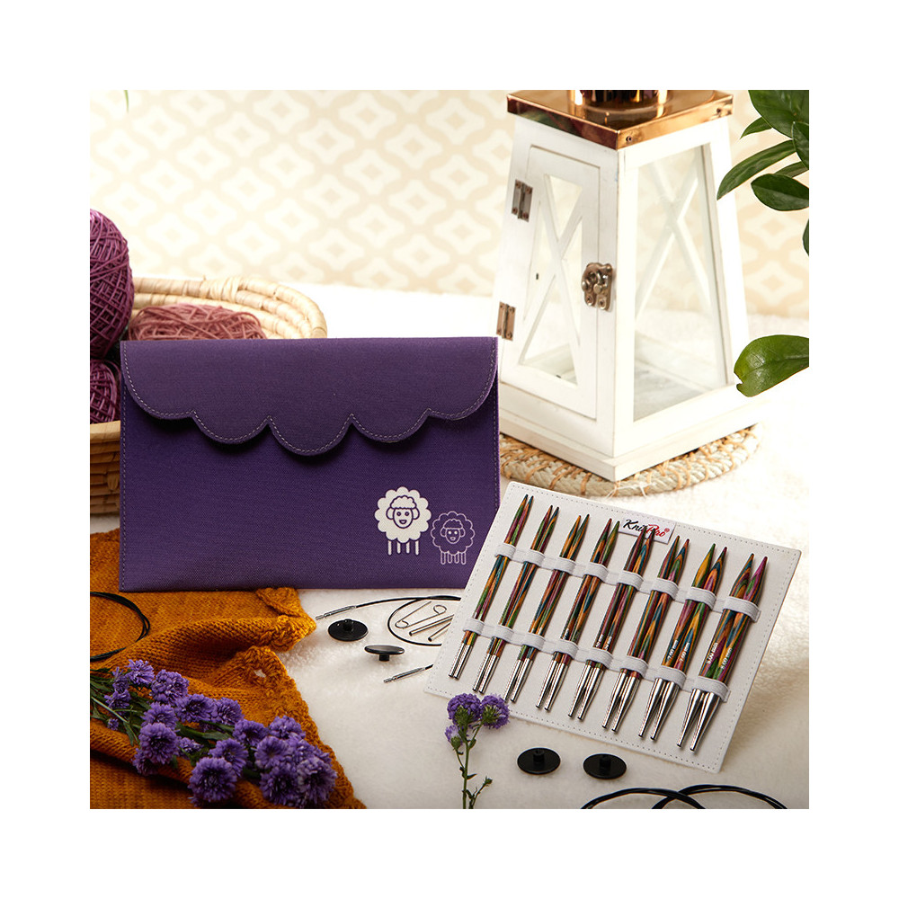 Kit Deluxe 8 aiguilles interchangeables Symfonie KnitPro