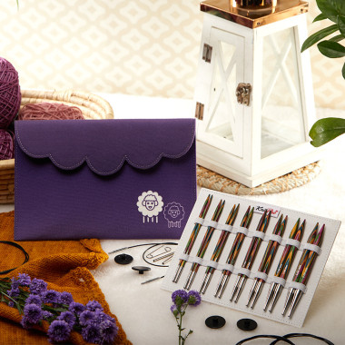 Kit Deluxe 8 aiguilles interchangeables Symfonie KnitPro