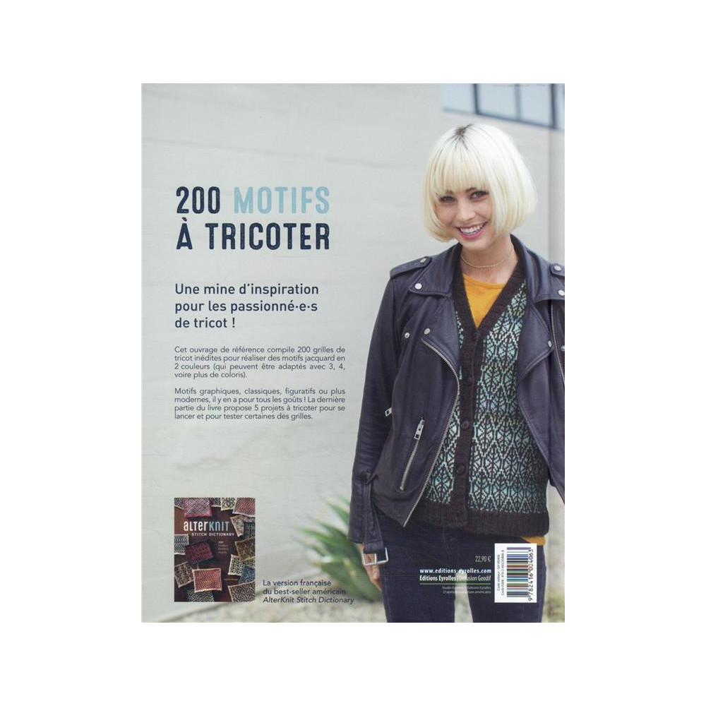 Livre 200 motifs à tricoter