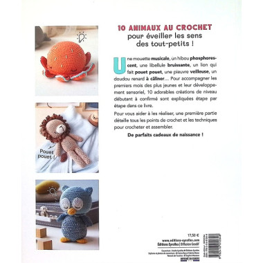 Jouets d'éveil au crochet : 10 créations adaptées aux tout-petits