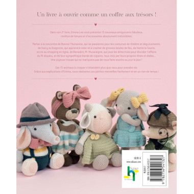 Adorables amigurumis 2 de @Littleaquagirl : 15 animaux à crocheter