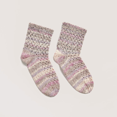 Fil à chaussettes Rico Design Socks Cotton Stretch 4 fils