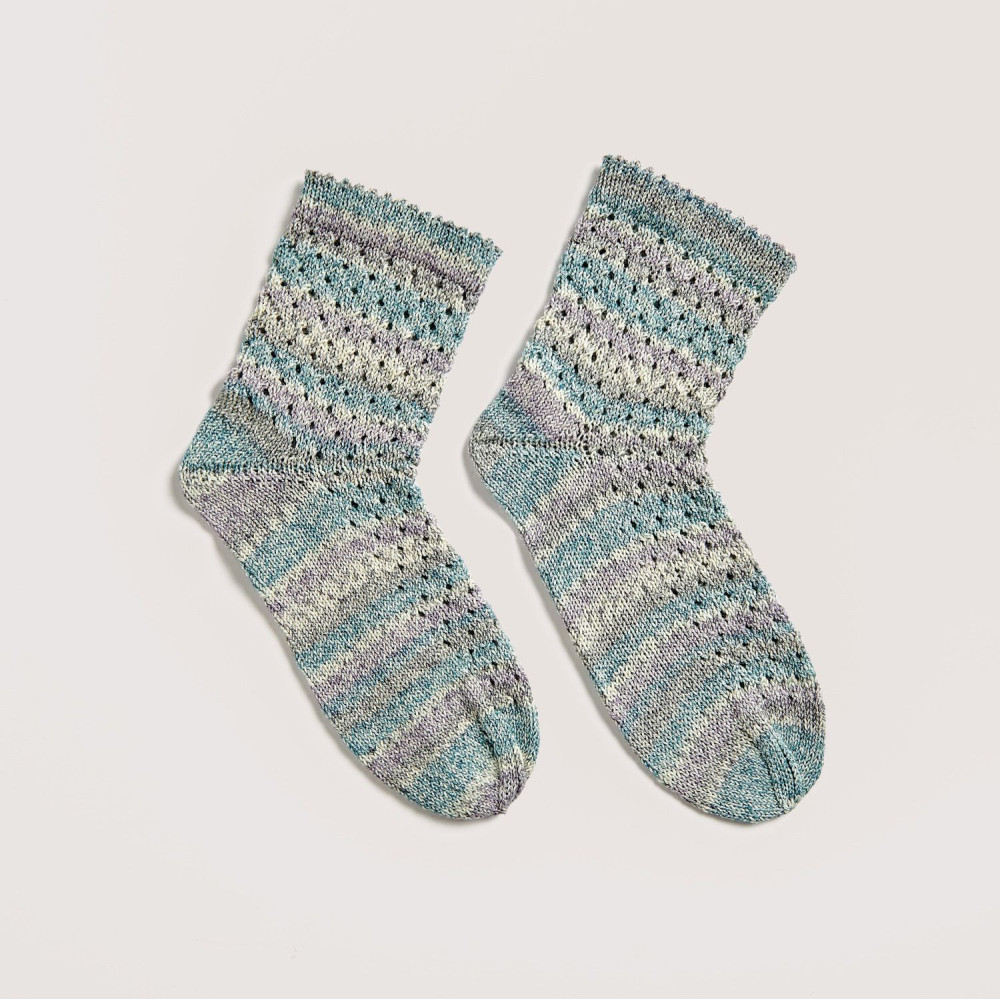 Fil à chaussettes Rico Design Socks Cotton Stretch 4 fils