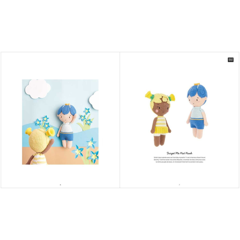 Livre Rico Design Ricorumi Blooming Beauties