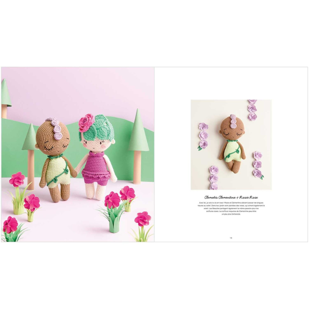 Livre Rico Design Ricorumi Blooming Beauties