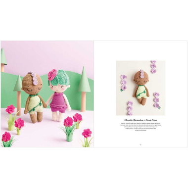 Livre Rico Design Ricorumi Blooming Beauties