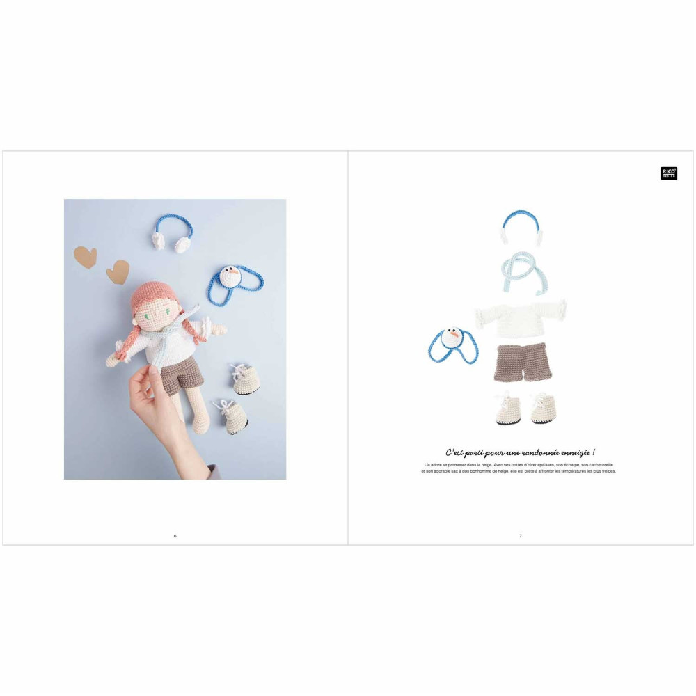 Livre Rico Design Ricorumi Dollies