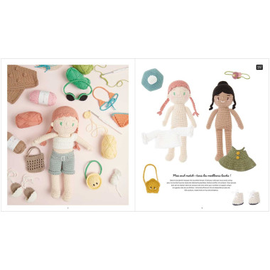 Livre Rico Design Ricorumi Dollies