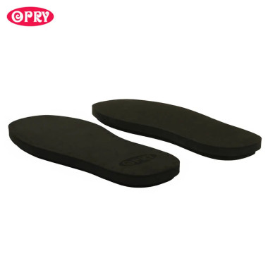 Semelles noires pour chaussons Opry