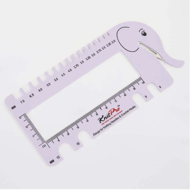 Jauge coupe fil éléphant lilas KnitPro
