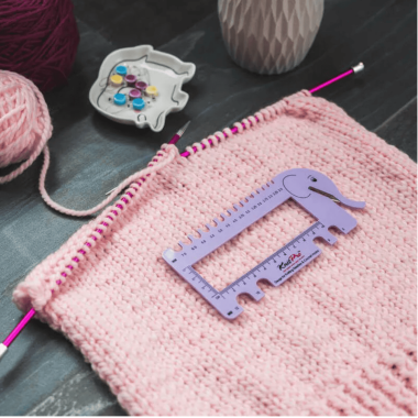 Jauge coupe fil éléphant lilas KnitPro