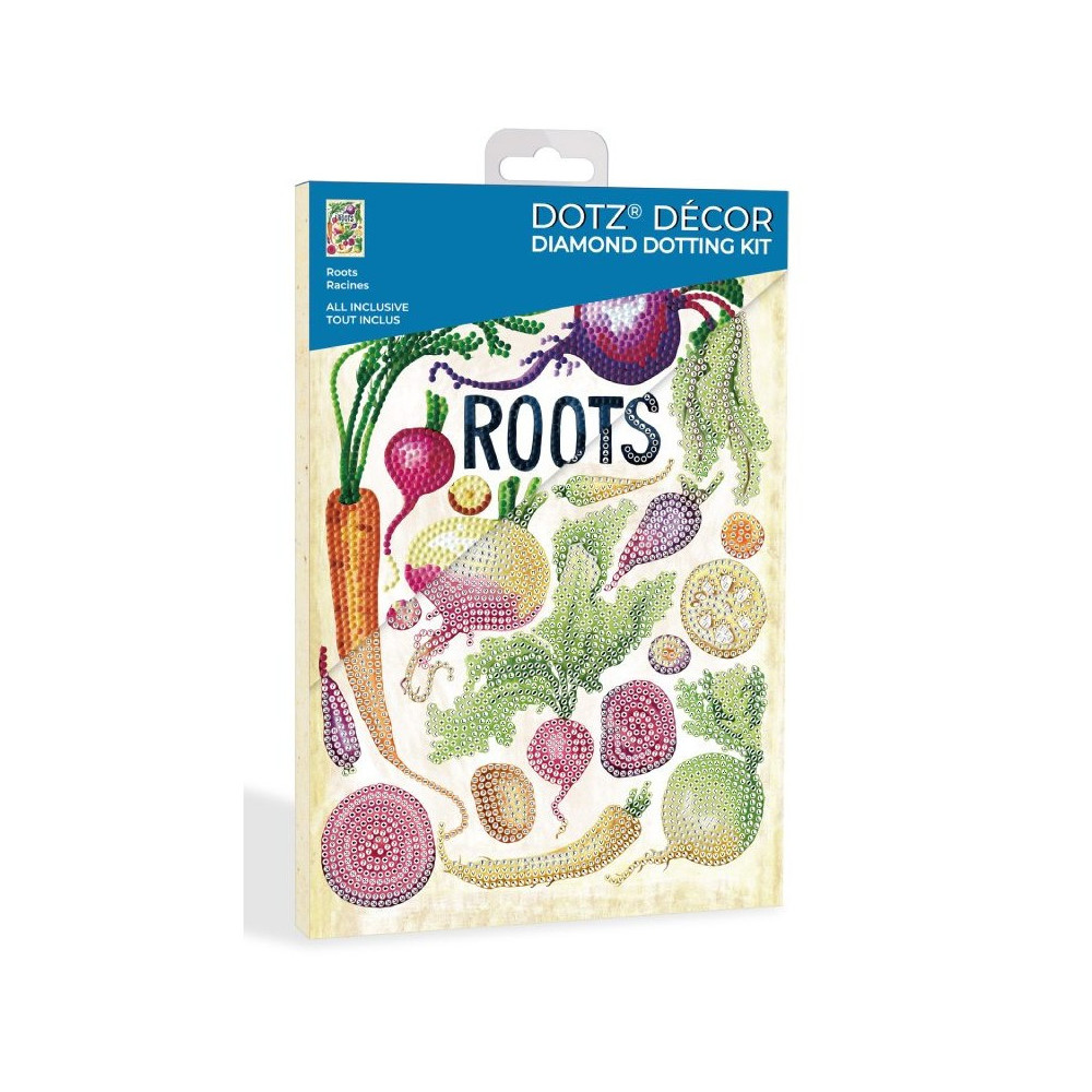 Kit Diamond painting Dotz Decor Racines Diamond Dotz