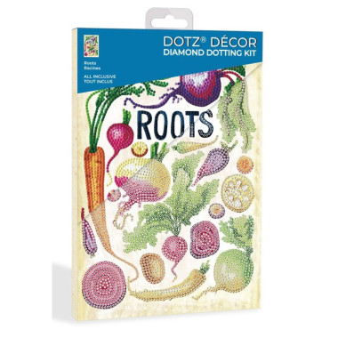 Kit Diamond painting Dotz Decor Racines Diamond Dotz